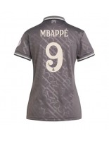 Real Madrid Kylian Mbappe #9 Tredjedrakt Dame 2024-25 Korte ermer